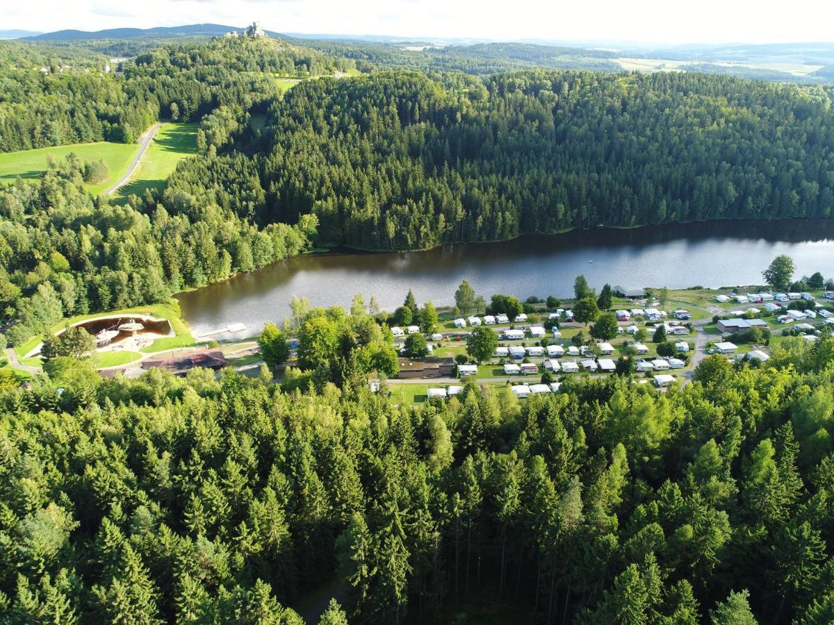 Freizeit- Und Campinganlage Gaisweiher Flossenburg Exteriör bild